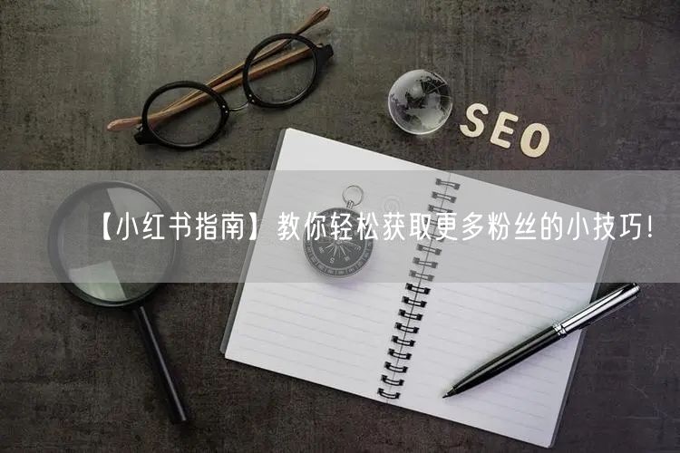 【小红书指南】教你轻松获取更多粉丝的小技巧!